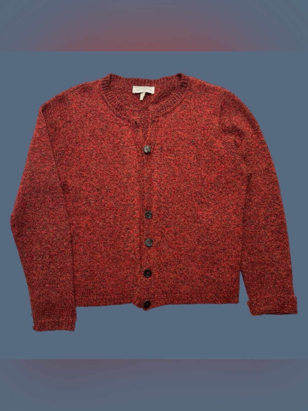 Vintage 80’s United Knitwear Maroon Cardigan